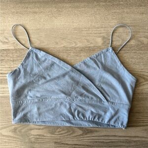 Aeropostale Blue Seriously Soft Bungee Cami Large
